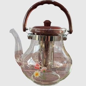 کتری پیرکس شعله‌ مستقیم سانگ‌سان ۲.۲ لیتری با صافی استیل